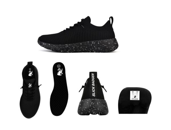 Breathable SLICK BADGER woven sneakers