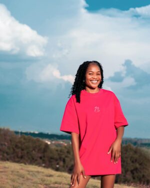 300gsm 50%polyester and 50% soft cotton finish oversized drop shoulder T-shirts